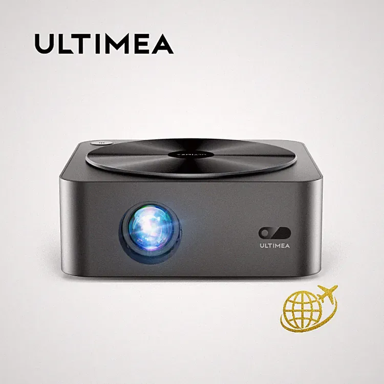 ULTIMEA Apollo P40 Native 1080P Full HD-Projektor, 4K-Unterstützung Smart Home