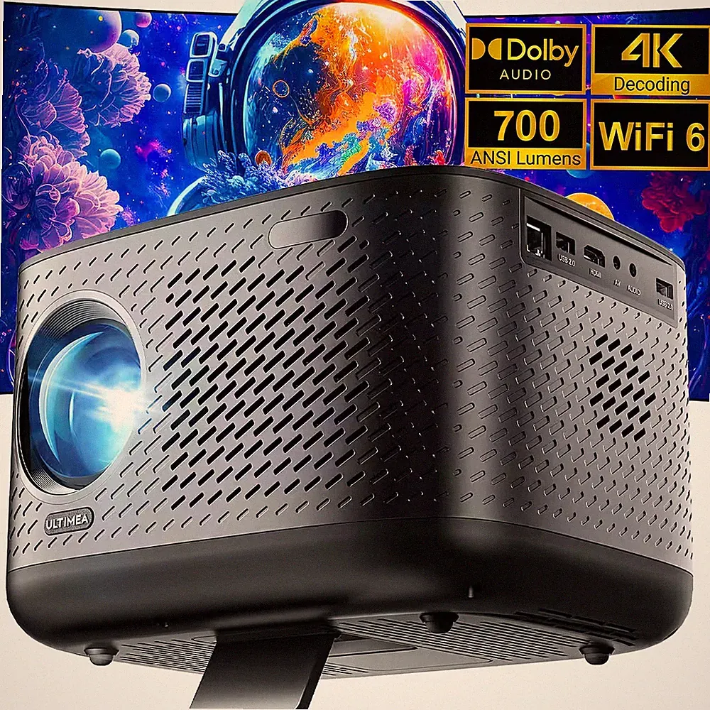 ULTIMEA Apollo P50 Projektor 1080P Projektor 4K unterstützt 700 ANSI Lumen