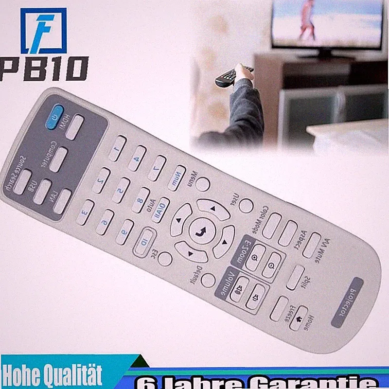 Universal Fernbedienung Für Projektoren BrightLink Home Cinema 725Wi 1485Fi+ ABS