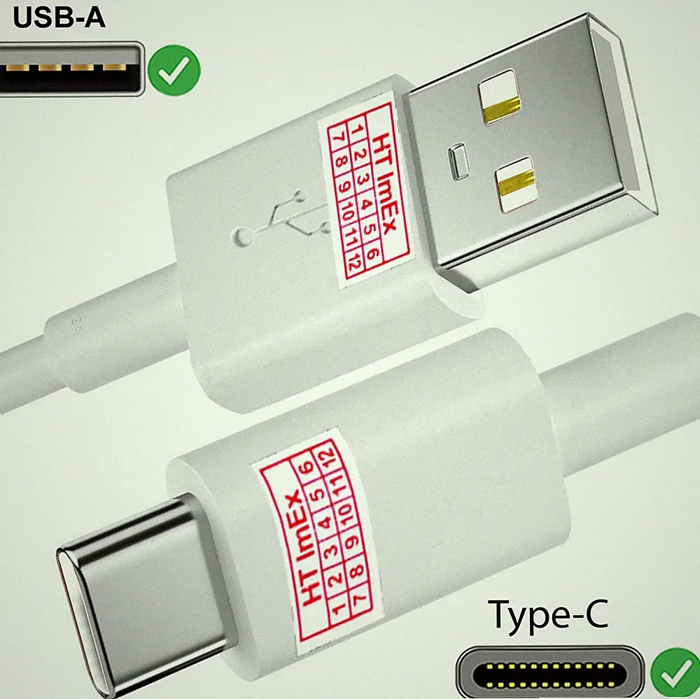 USB 2.0 zu USB C Kabel Datenkabel Ladekabel für VIEWSONIC PX749-4K Beamer