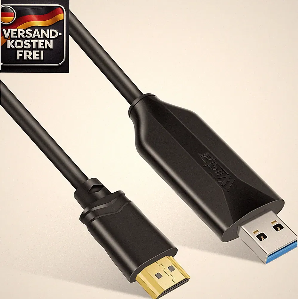 USB 3.0 auf HDMI Adapter Kabel 1.5M 1080P für PC Laptop HDTV Projektor