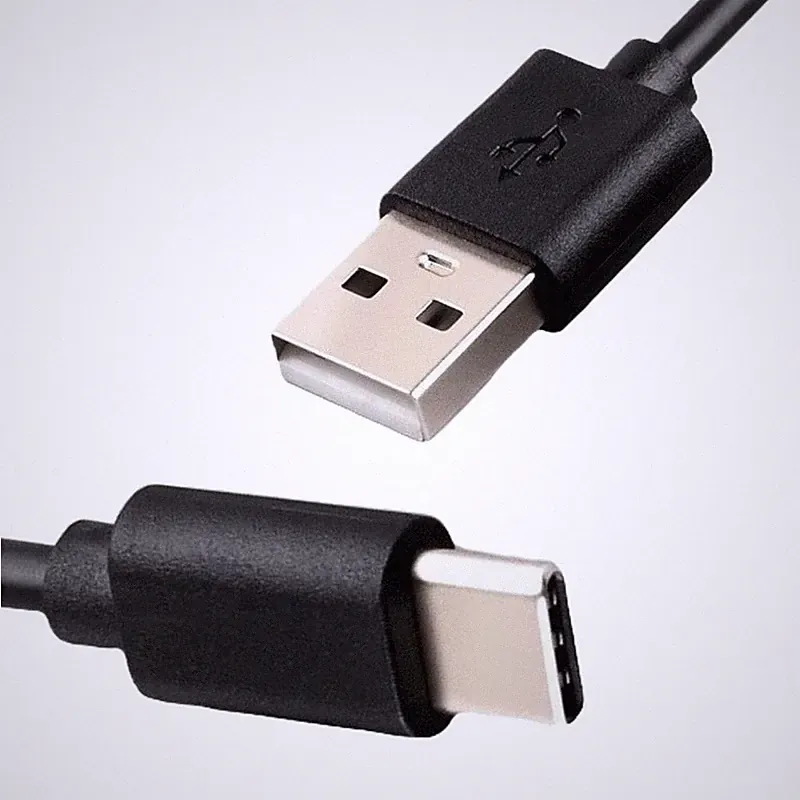 USB-A auf USB-C Ladekabel Datenkabel kompatibel für VIEWSONIC PX749-4K Beamer