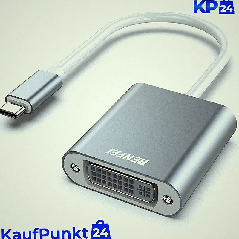 USB C auf DVI Adapter für MacBook Pro/Air, iPhone 15 Pro, iPad Pro