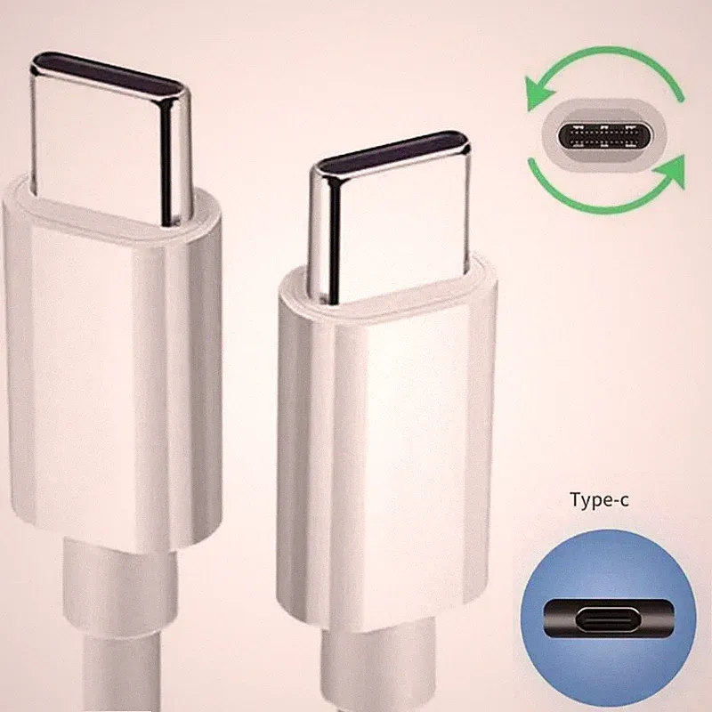 USB-C auf USB-C Schnell Ladekabel Datenkabel für VIEWSONIC PX749-4K Beamer