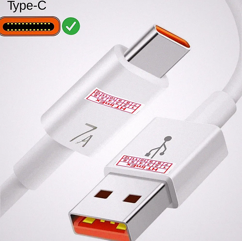 USB C bis zu 7A Kabel Datenkabel Ladekabel für VIEWSONIC PX749-4K Beamer
