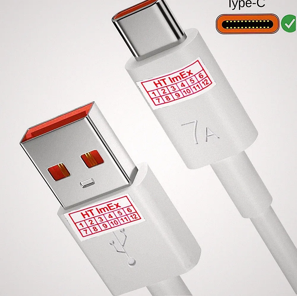 USB C bis zu 7A Kabel Datenkabel Ladekabel für VIEWSONIC X2-4K Beamer
