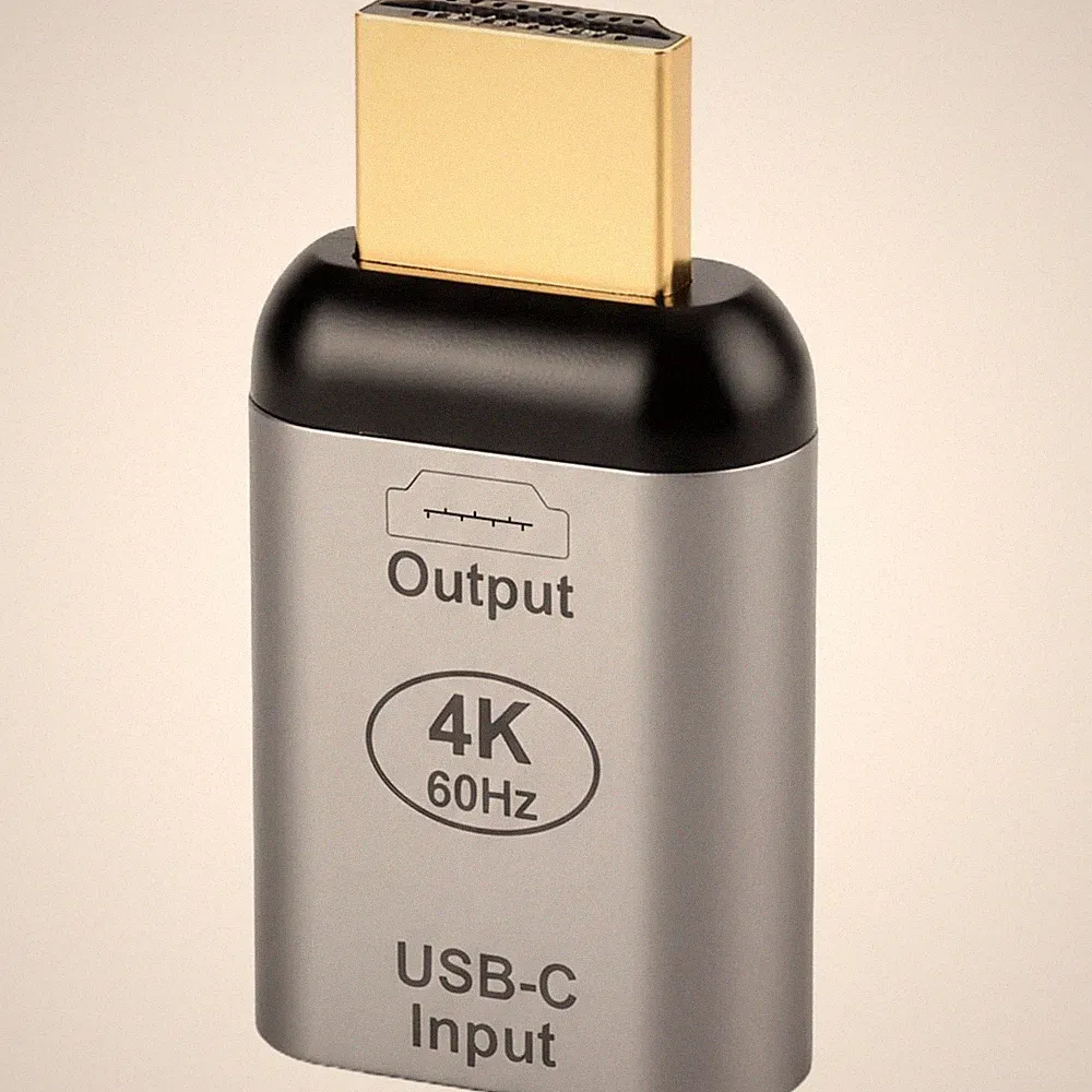 USB C HDMI Adapter 4K 60Hz USB-C Kabel Monitor Projektor Tablet Laptop
