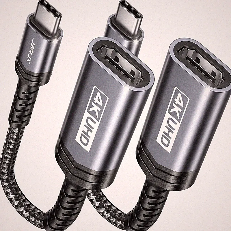 USB C HDMI Adapter 4K Typ C auf HDMI 2er Pack für MacBook Pro, iPhone, Samsung