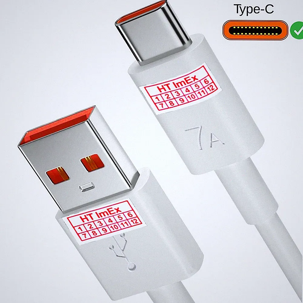 USB C Kabel Datenkabel Ladekabel 7A für VIEWSONIC PX749-4K (3D, 4000 Lumen)