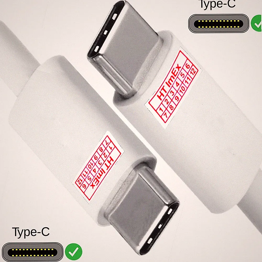 USB C Kabel Ladekabel weiß für BENQ X300G Beamer(4K, 2000 Lumen)