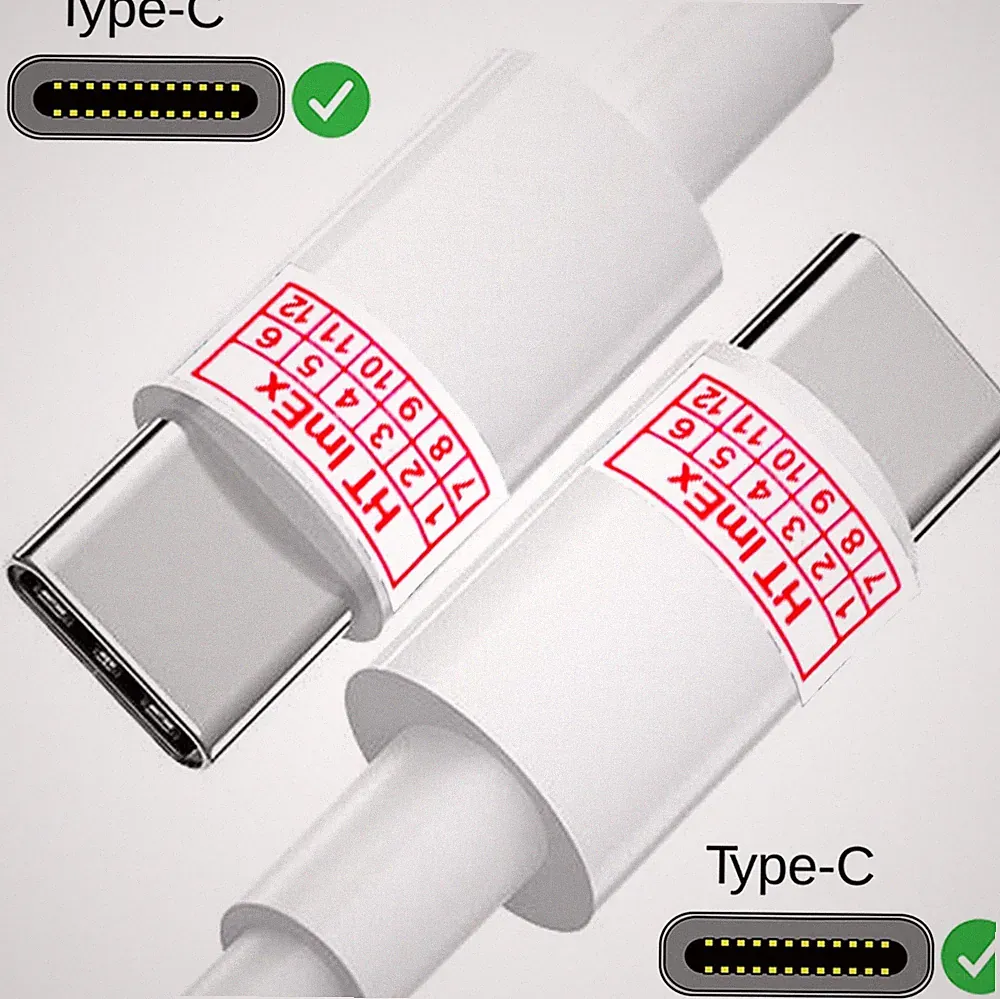 USB C Kabel Ladekabel weiß für VIEWSONIC X2-4K Beamer (2150 Lumen)