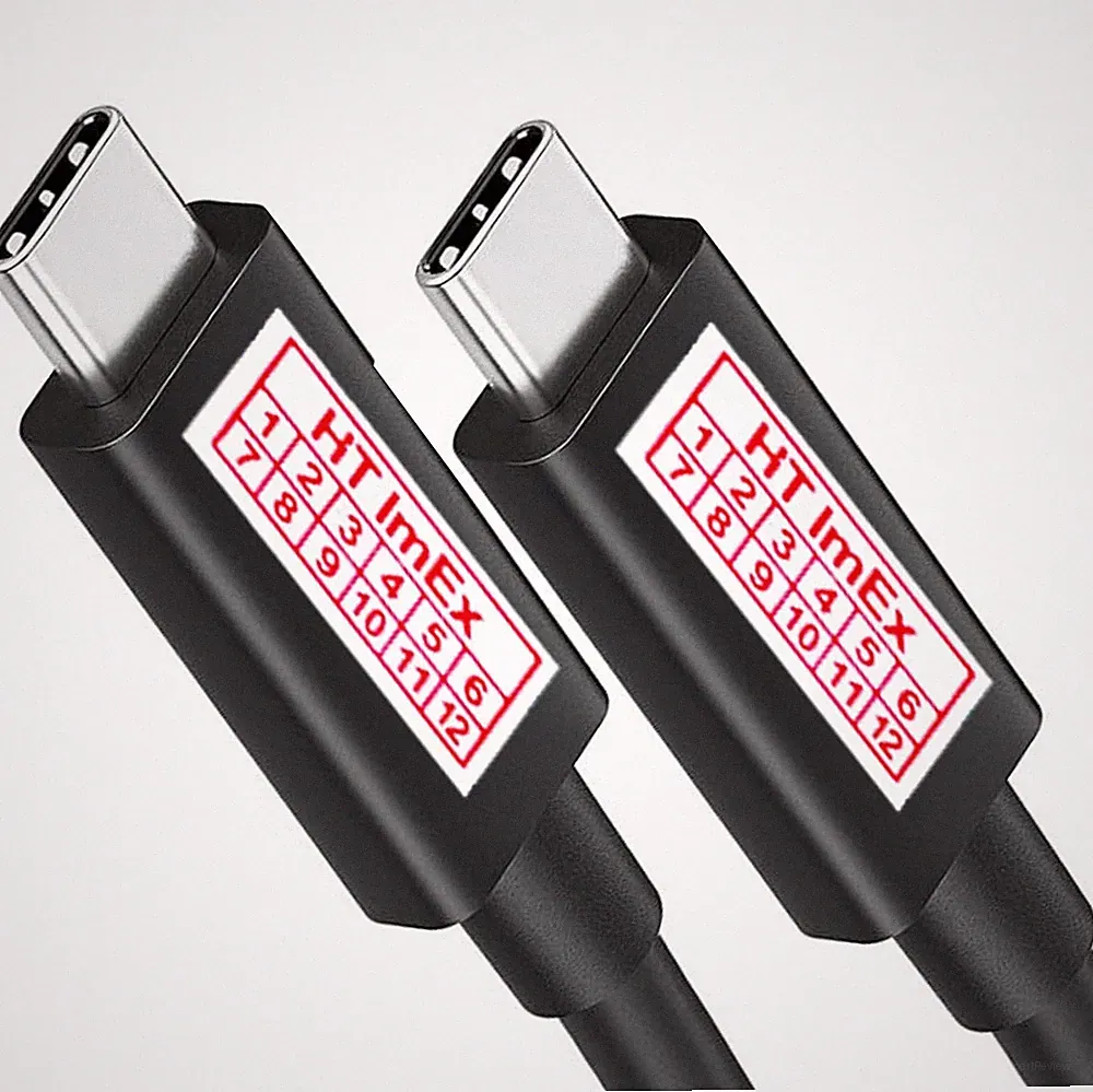 USB-C zu USB-C Kabel Datenkabel Ladekabel für VIEWSONIC PX749-4K Beamer