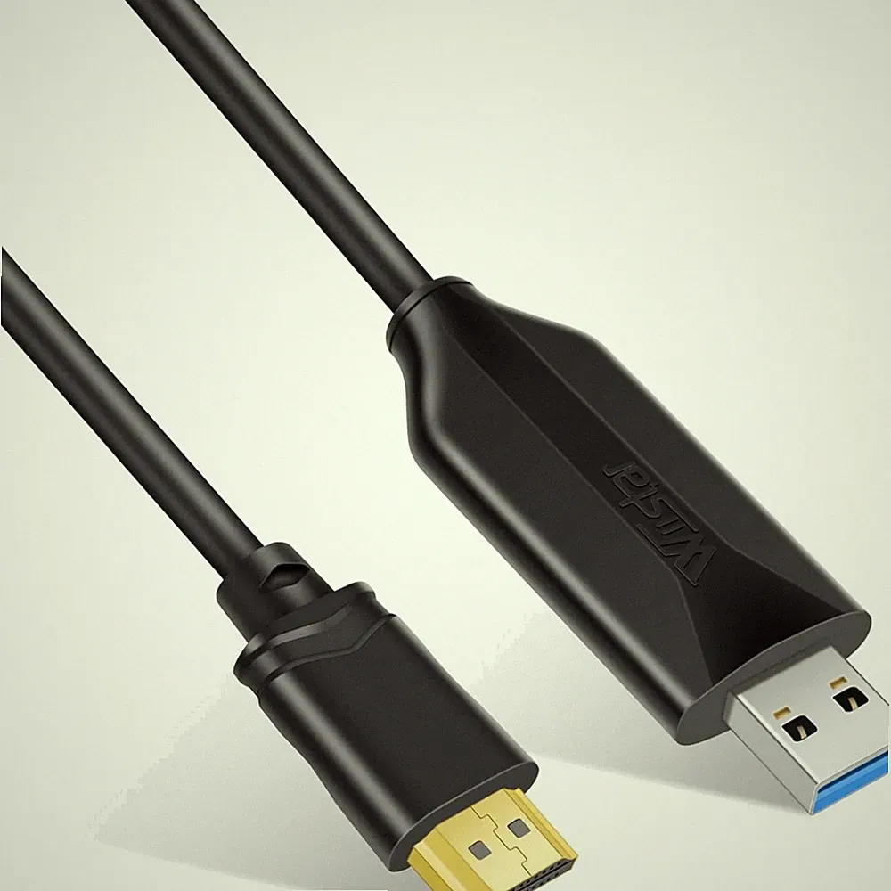 USB zu HDMI Adapter 3.0 2.0 Kabel 1,5m 1080P für PC Laptop HDTV Monitor