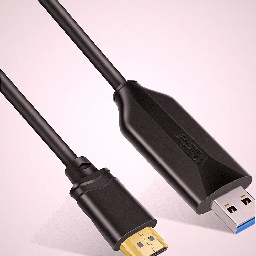 USB zu HDMI Adapter 3.0/2.0 Kabel 1.5m 1080P für PC Laptop HDTV Monitor