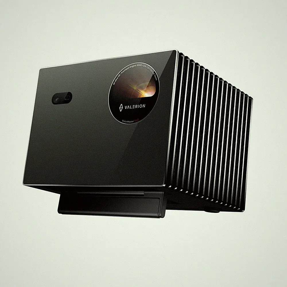 Valerion VisionMaster Pro 2 4K-Triple-Laser-Beamer 3000 ISO-Lumen schwarz