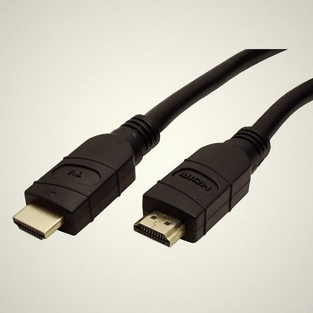 VALUE 4K UHD HDMI Kabel mit Repeater 25 m schwarz 3D-fähig Audio-Übertragung