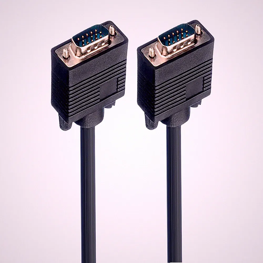 VGA Kabel für Monitor Beamer Bildschirm TFT Stecker - Stecker 10m (R-315)