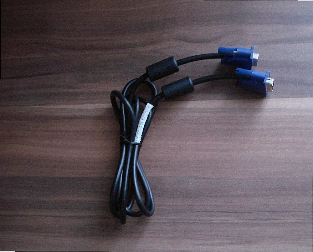 VGA Kabel SVGA 1,8m VGA auf VGA Kabel für PC Monitor LCD TV VIDEO Beamer 15 Pin