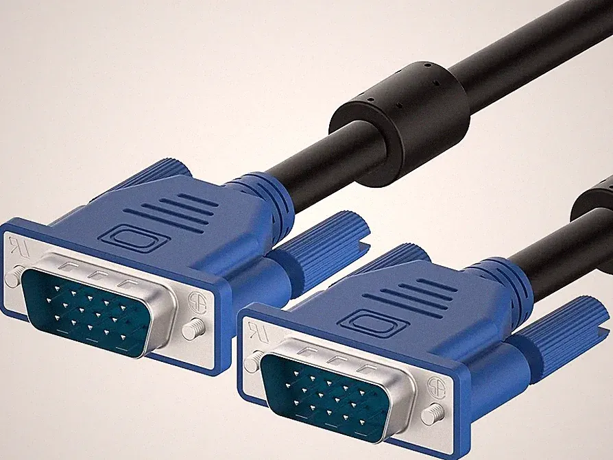 VGA Kabel SVGA - Kabel für Monitor Beamer PC Bildschirm 1,8m