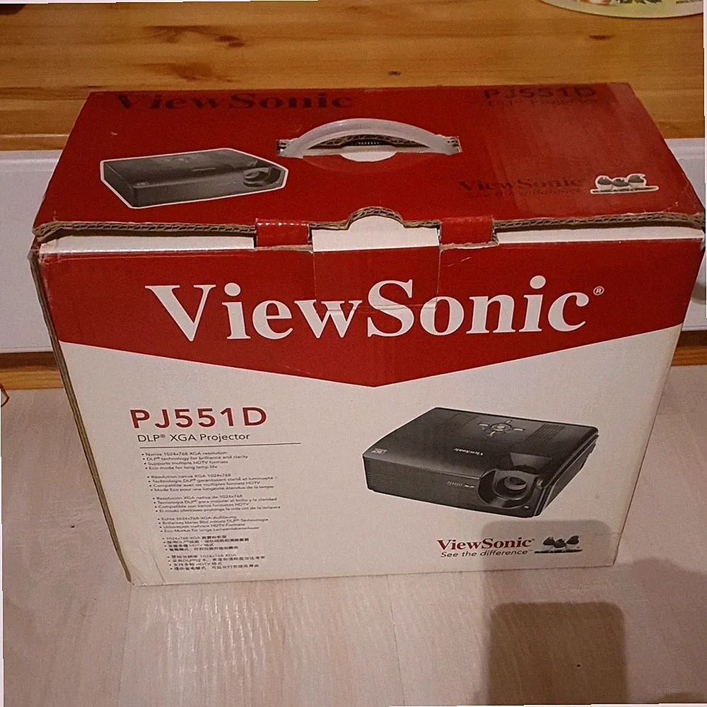 ViewSonic DLP Projektor PJ551D Beamer Heimkino