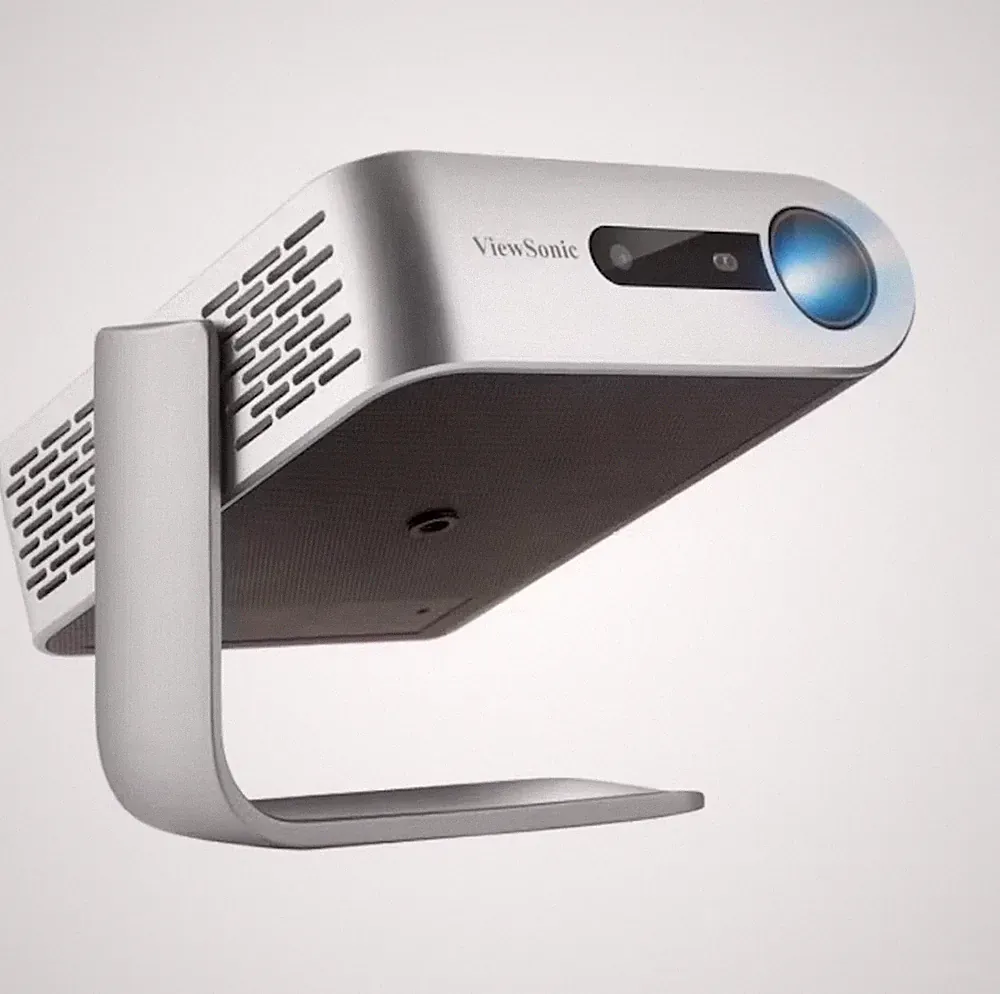 ViewSonic M1+, Beamer, 125 ANSI Lumen, 3D, DLP, WVGA (854x480), 16:9 - OVP
