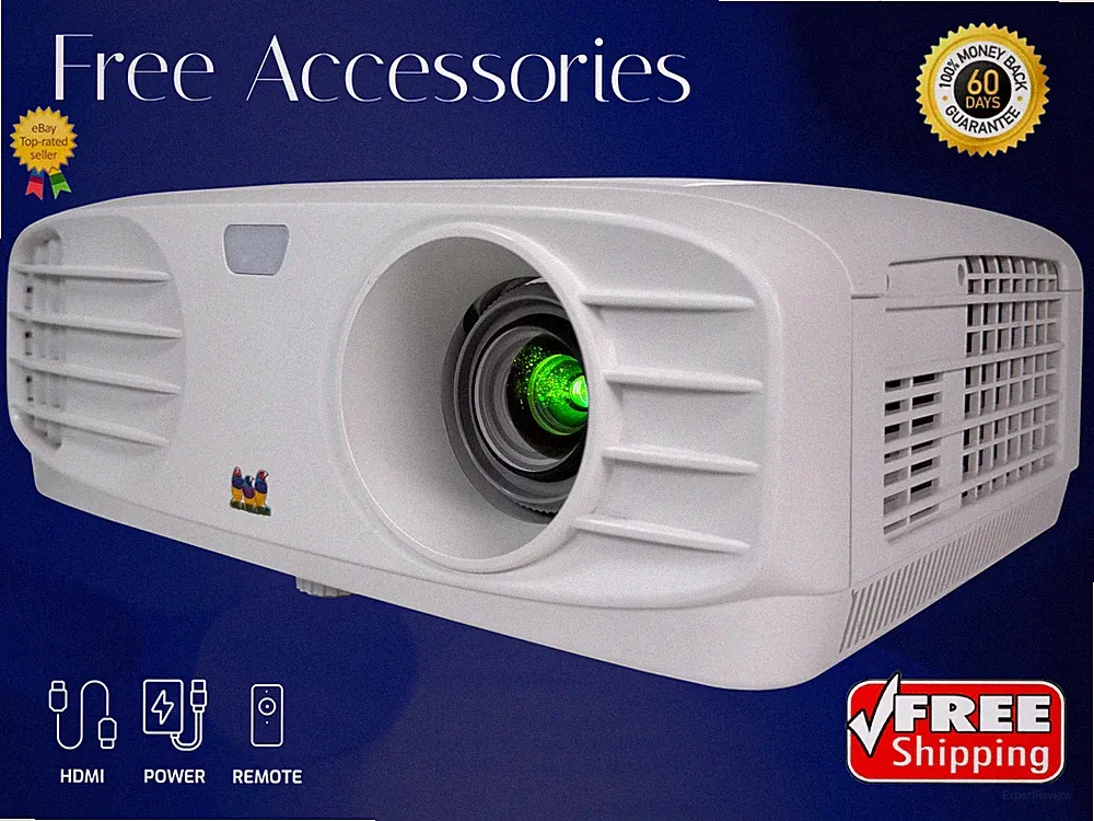 ViewSonic PG700WU DLP Beamer Für Meetings Präsentationen 3500 Lumen 2160p