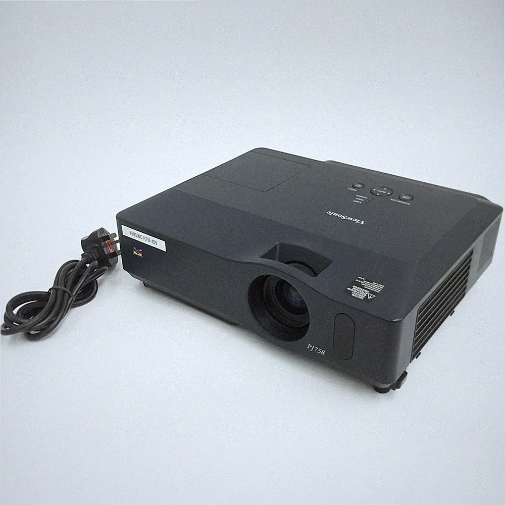 ViewSonic PJ758 3LCD XGA VGA Tragbarer Projektor 2200 Lumen - Guter Zustand