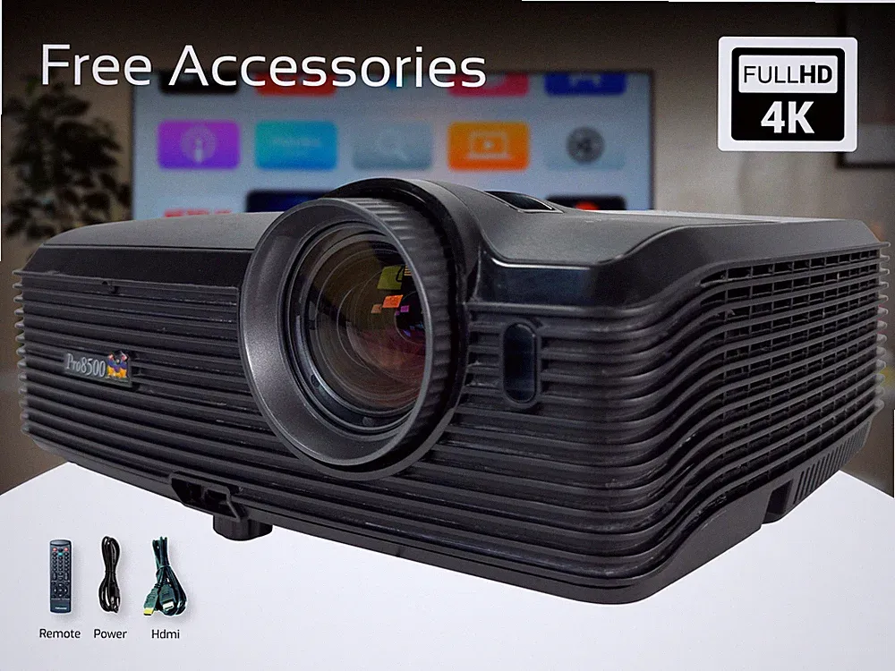 ViewSonic Pro8500 DLP Projektor 5000 ANSI 20W Lautsprecher HDMI 4K