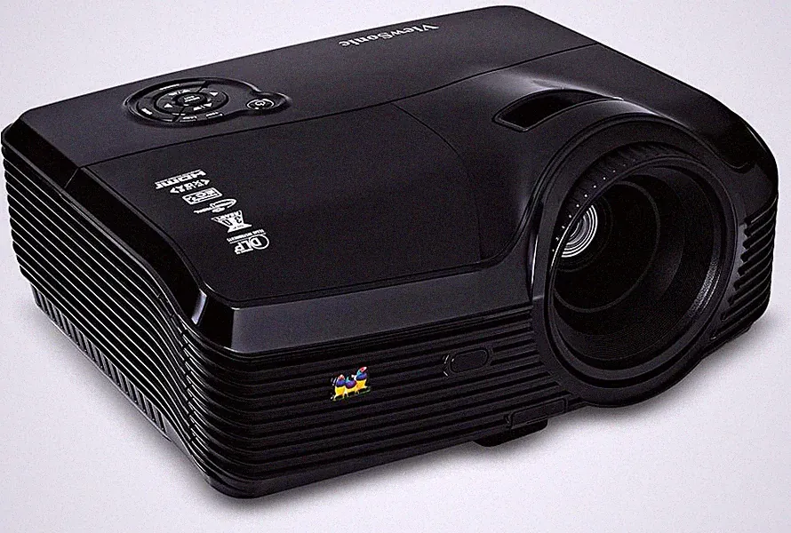 ViewSonic Projektor PJD7533W High Bright Netzwerkfähig Büro WXGA 4000 Lumen