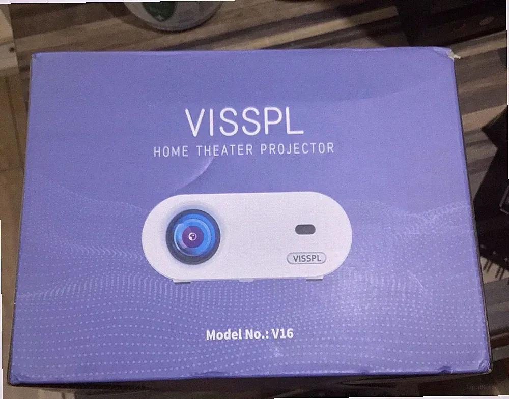 VISSPL V16 Mini Heimkino Projektor