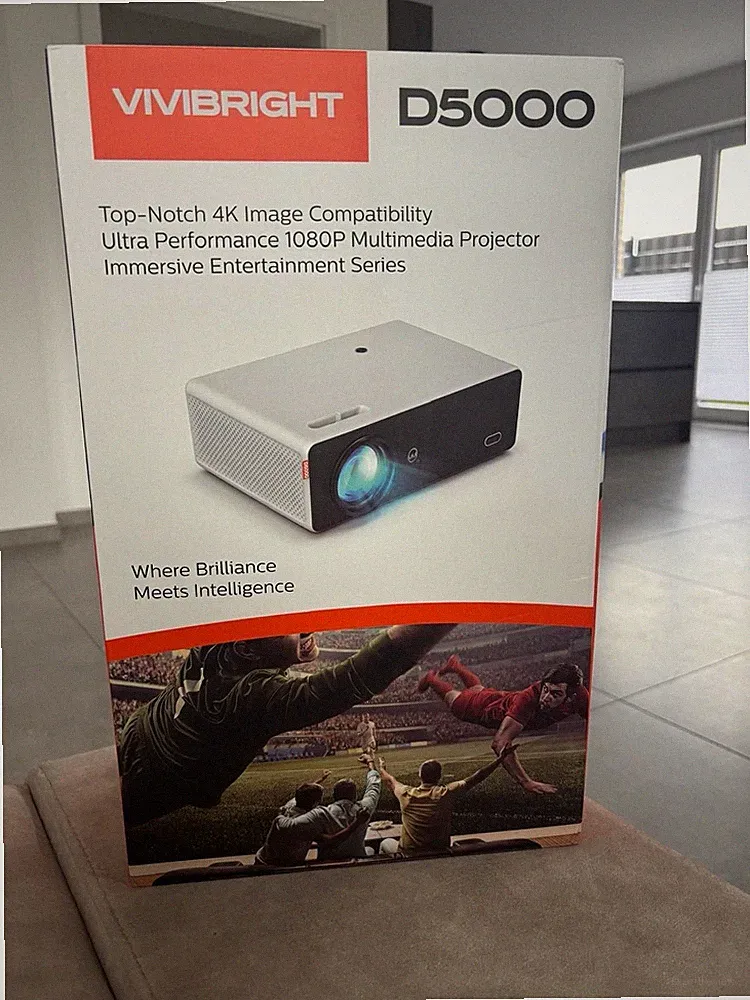 Vivibright D5000 UHD 4K Beamer Projektor NEU OVP mit Rechnung