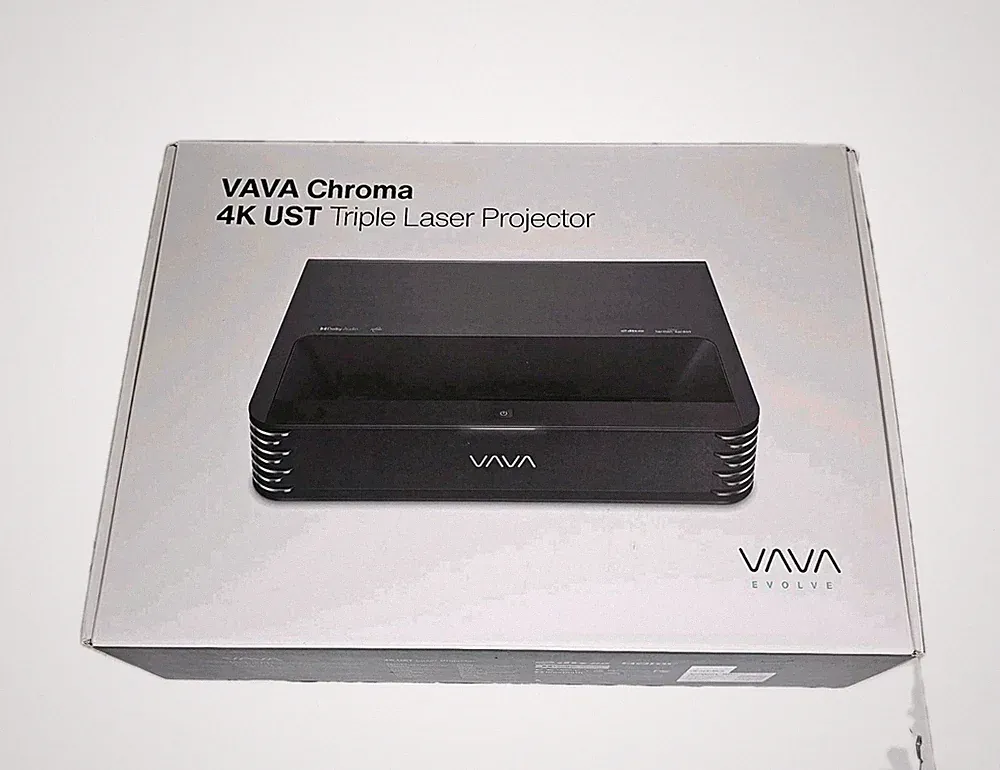 Vom Händler ✅️ Vava Chroma Ultra- Kurzdistanzbeamer - Triple Laser-OVP -4K HDR