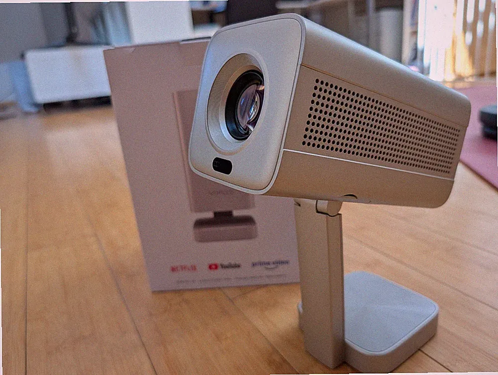 VOPLLS Smart Beamer 4K Unterstützung, 1080P Full HD