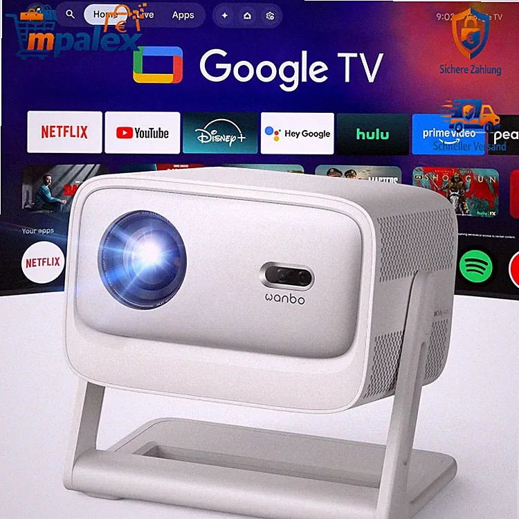 WANBO Vali 1 Pro Smart Beamer 4K HDR10 900 ANSI 1