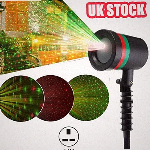 Weihnachten Moving Laser Projektor Licht Xmas Party Outdoor Landschaft Lampe
