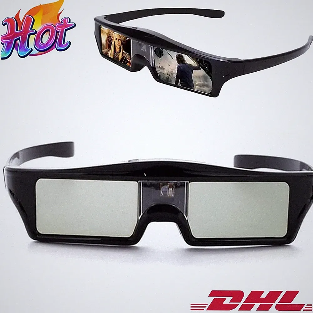 Wiederaufladbare Bluetooth Rf Aktiv Brille Für Sony & Samsung 3D TV Projektoren