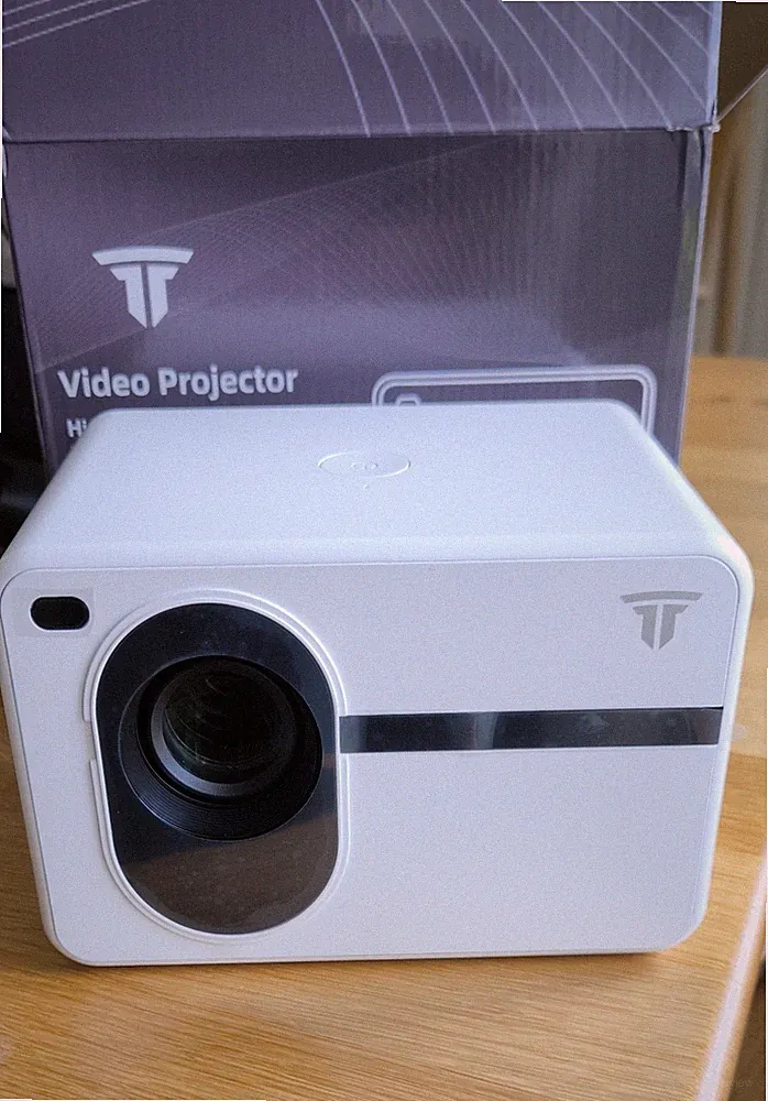 Wielio Video Projector AT-M261 HD LED WiFi Bluetooth Mini Beamer