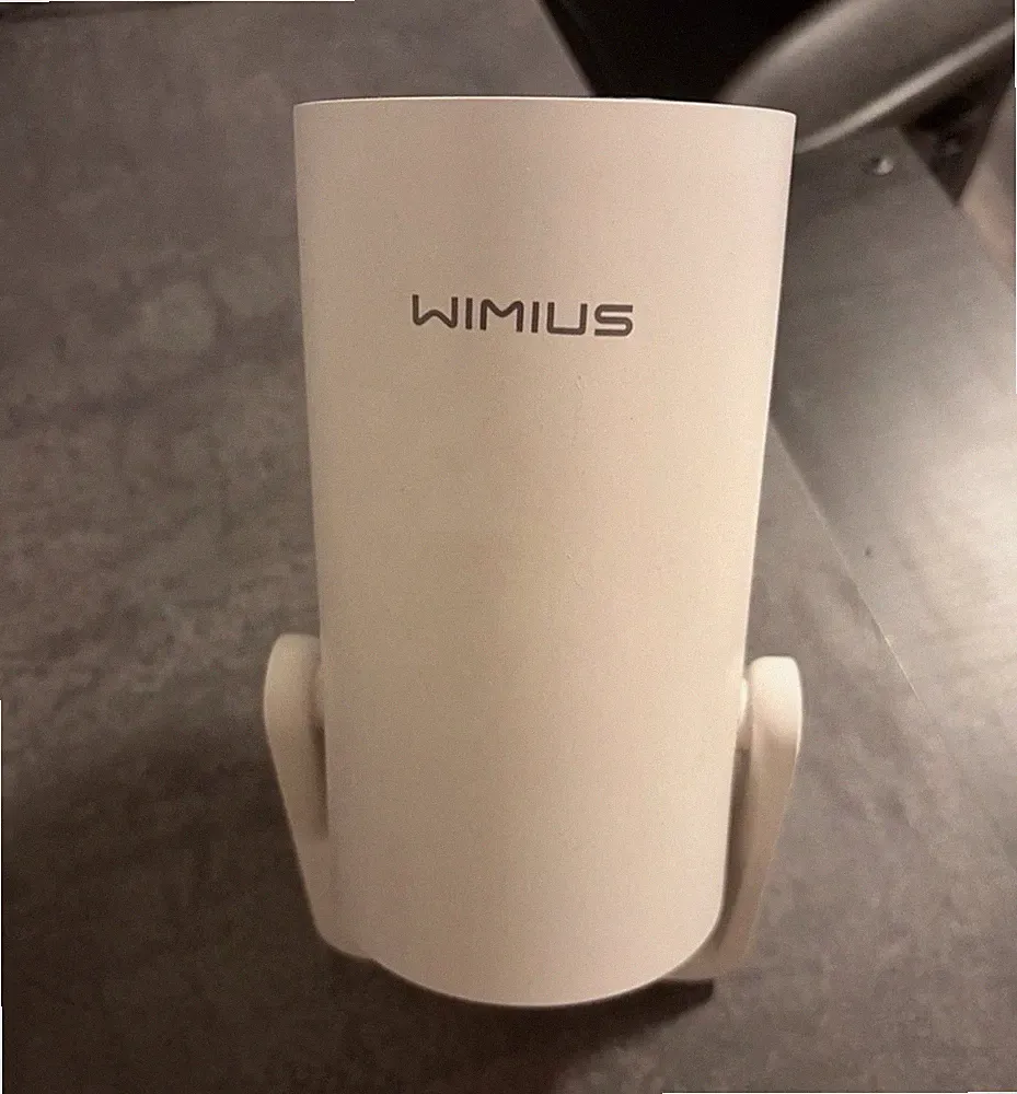 WIMIUS Desktop Heimkino-Beamer/Projektor Weiß mit HDMI-Standard & USB