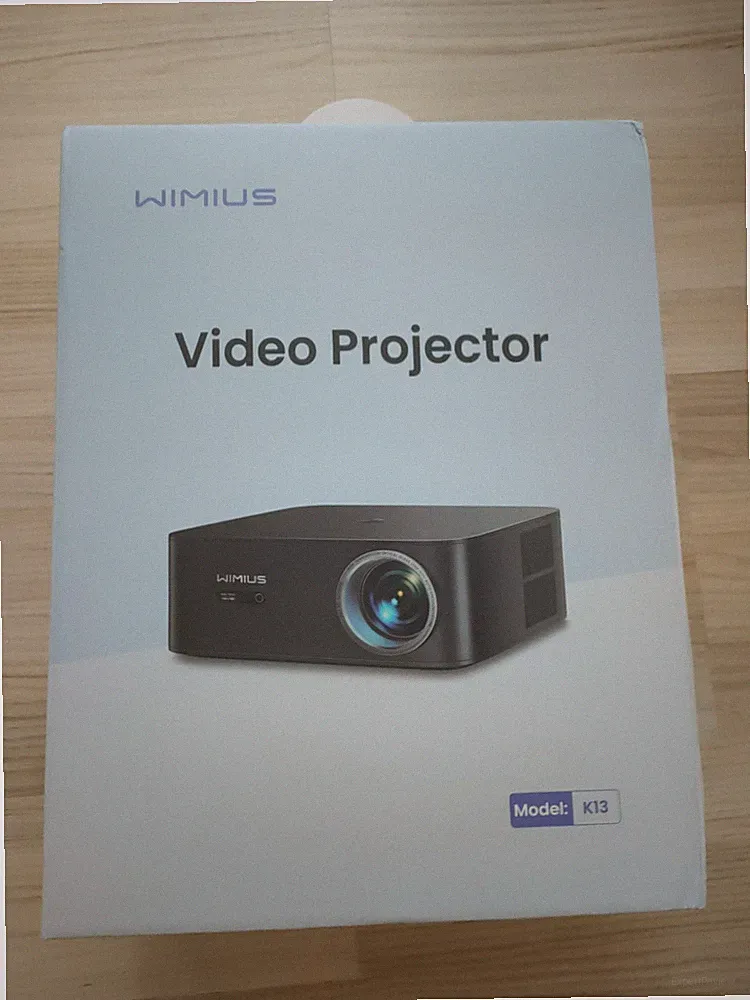 Wimius K13 Beamer Projektor 1500 ANSI WiFi 5G Bluetooth 1080P 4K Zoom Heimkino