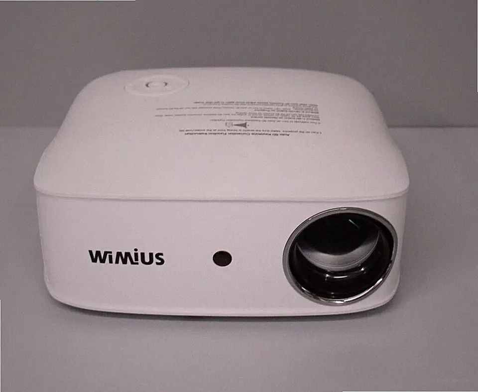 Wimius K7 Beamer Weiß FHD 9800 Lumen 300 Zoll
