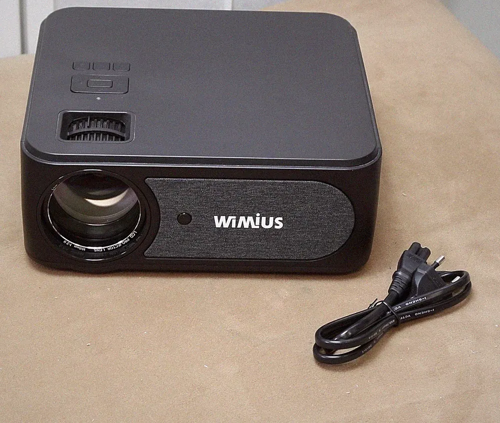 Wimius K8 Beamer Full HD 5G WiFi Bluetooth 1080P 480 ANSI OHNE Zubehör