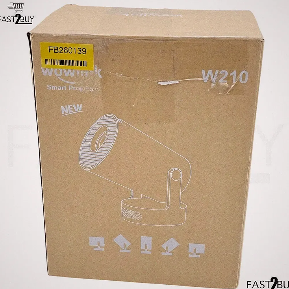 Wowlink Mini Beamer 4K 1080P WiFi Bluetooth HDMI Projektor W210