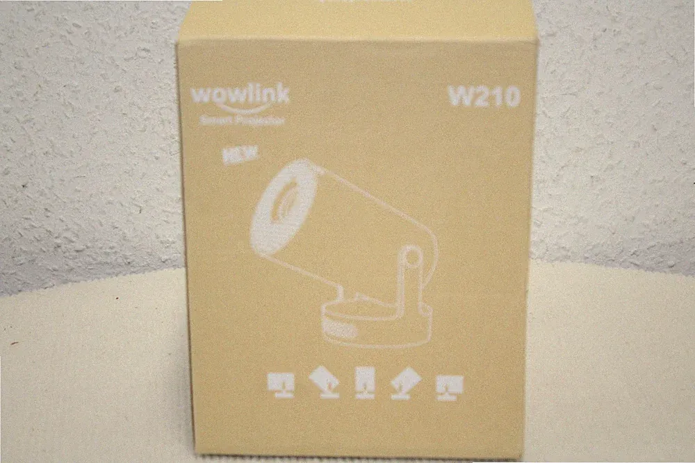 Wowlink W210 Mini Beamer Unterstützt 4K 1080P Projektor mit WiFi 6 Neu Rechnung