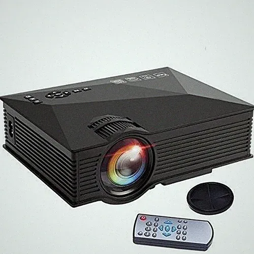 x Uc46 TV Beamer Mini Beamer Led Lcd Full HD Heimkino Wifi linq