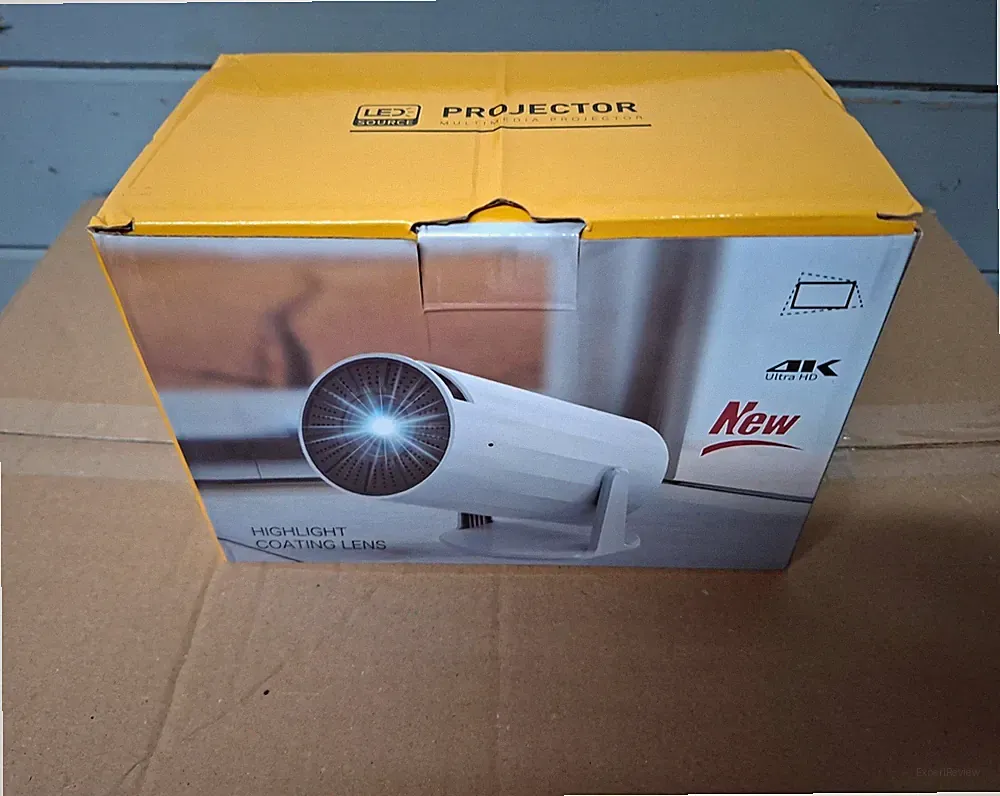 XBJ XB-Y1A LED Projektor 1080p FHD 4K, 500 ANSI, BT HDMI USB FB
