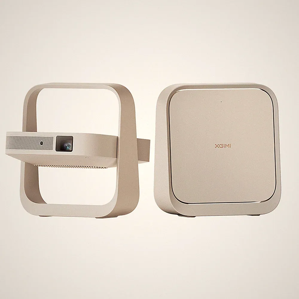 XGIMI Elfin Flip Plus 1080P Tragbarer Beamer, Google TV & Lizenziertes Netflix