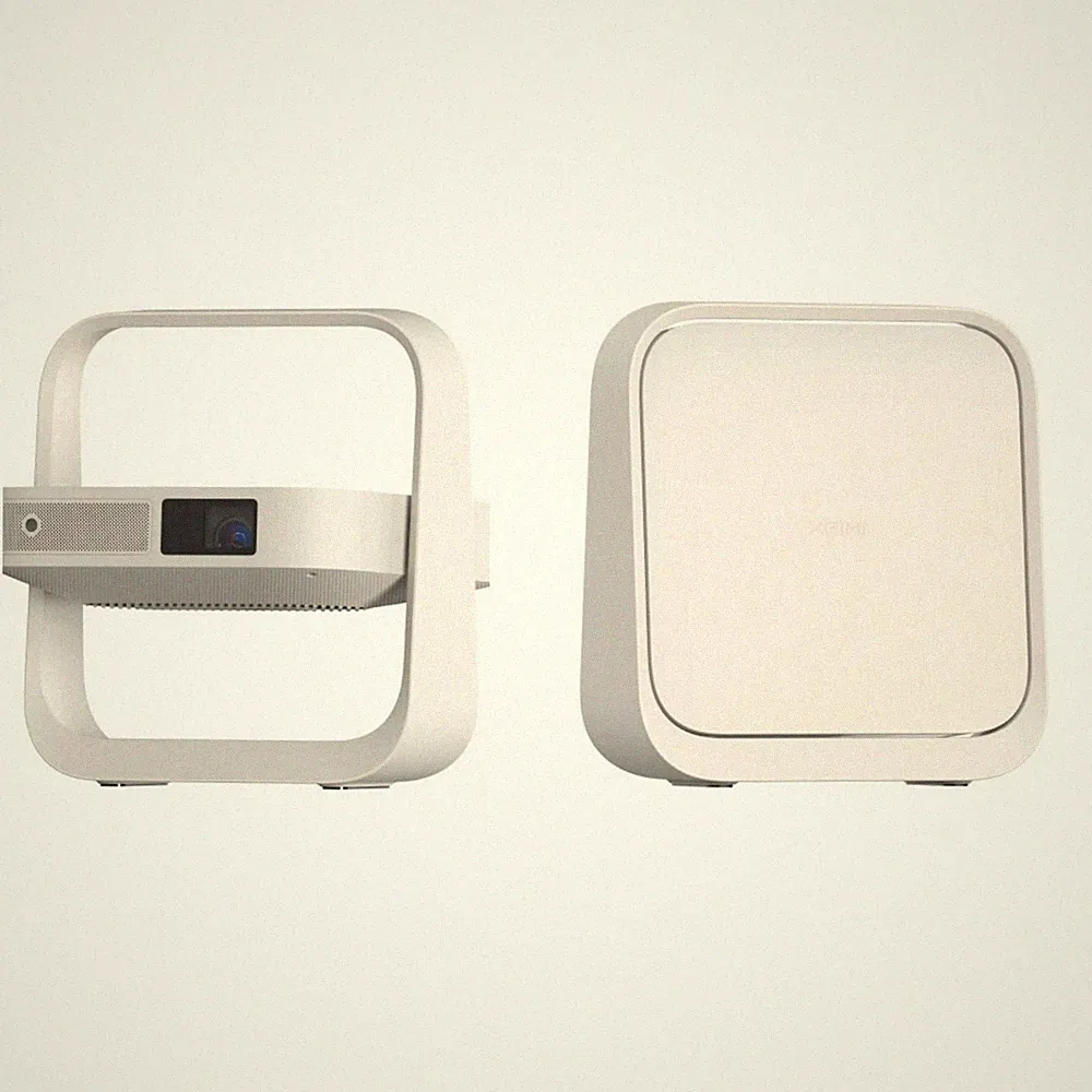 XGIMI Elfin Flip Plus Tragbarer Projektor, Google TV mit lizenziertem Netflix,...