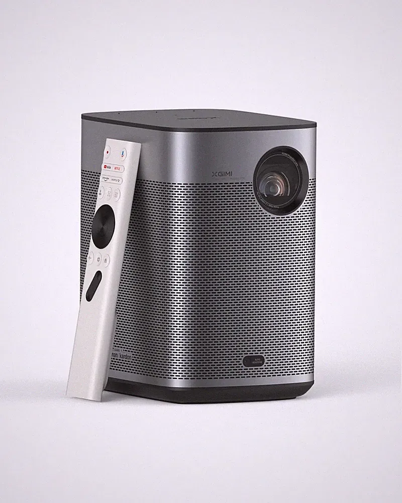 XGIMI Halo+ GTV 1080P Tragbarer Projektor, Google TV mit lizenziertem Netflix,...