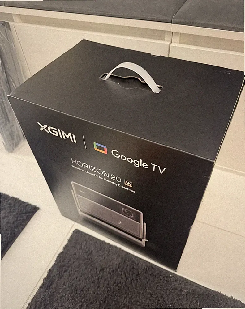 XGIMI HORIZON 20 4K RGB Triple Laser Heimprojektor 3200 ISO Lumen Google TV NEU!