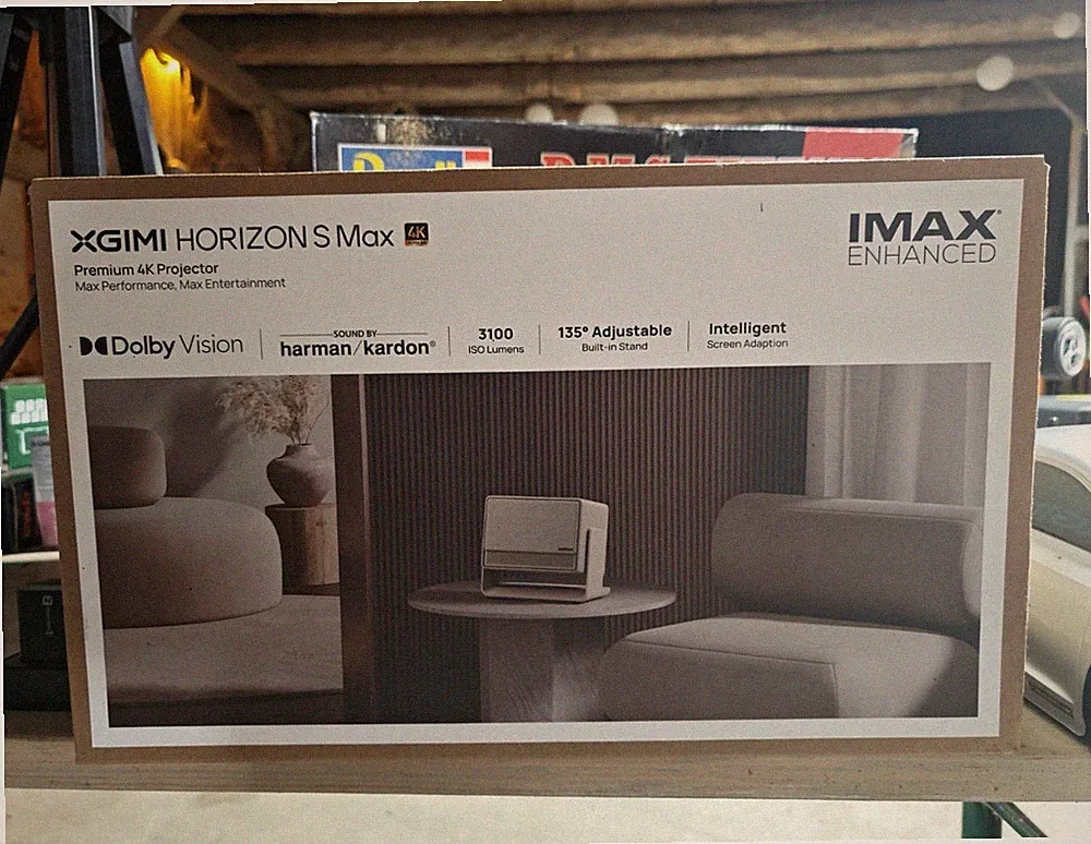 XGIMI Horizon S Max 4K Desktop-Projektor 3100 ISO-Lumen IMAX Enhanced - 6 Mo alt